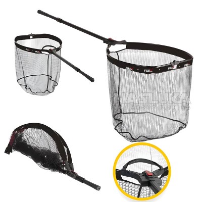 Сгъваем кеп с гумирана мрежа Filex Foldable Landing Net