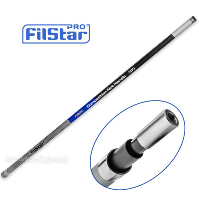 Карбонова дръжка за кеп Filstar Competition Net Handle, 3 м