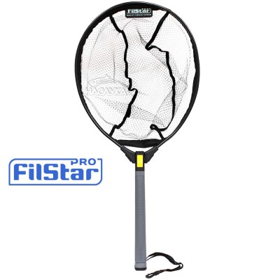 Сгъваем кеп за риболов Filstar Floating Trout Net, Монофилна мрежа