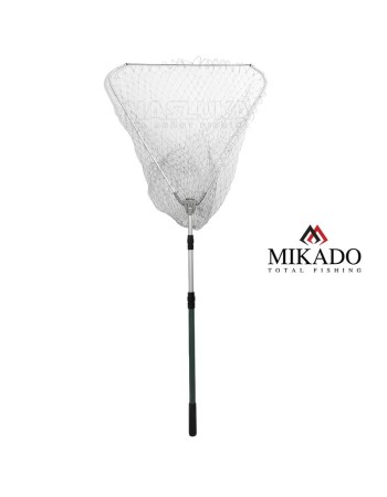 Телескопичен метален кеп Mikado Landing Net S2-LU80233, 2.30 м