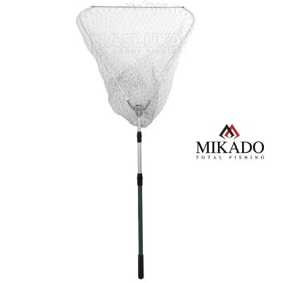 Телескопичен метален кеп Mikado Landing Net S2-LU80233, 2.30 м
