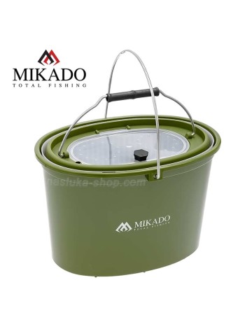 Кофа за жива стръв Mikado Oval 325