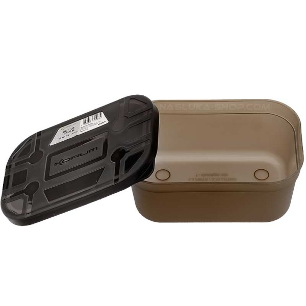 Кутия за стръв с капак Korum Bait Tub 1PT, 0.6 л — снимка 2