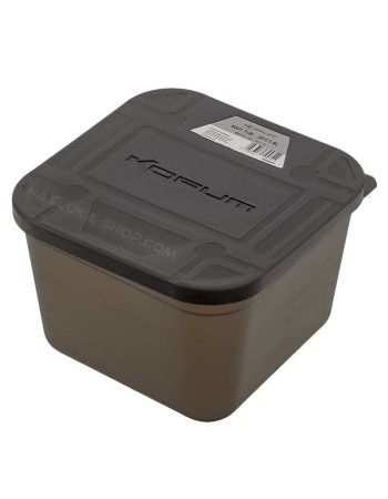 Кутия за стръв с капак Korum Bait Tub 3PT, 1.8 л