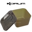 Кутия за стръв с капак Korum Bait Tub 3PT, 1.8 л