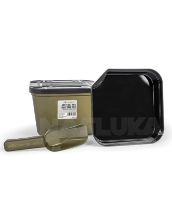 Кутия за метод фидер Korum Method Mix Bait Tub Set 1.83 л