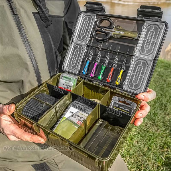 Кутия с инструменти за фидер Korum Tackle Blox, Fully Loaded — снимка 3