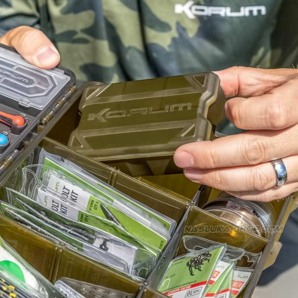 Кутия с инструменти за фидер Korum Tackle Blox, Fully Loaded — снимка 4