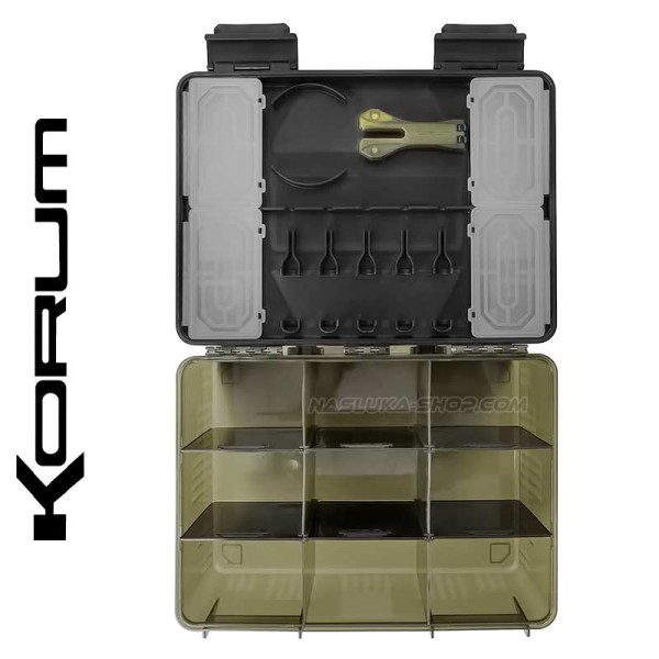 Кутия за фидер Korum Tackle Blox, Unloaded — снимка 1