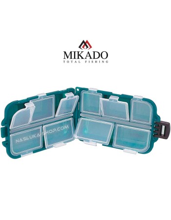 Двойна кутия за риболовни аксесоари Mikado ABM 003
