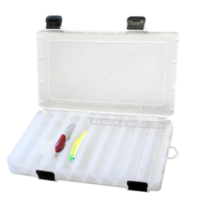 Двойна кутия за изкуствени примамки Plastilys SF 379, 18 отделения