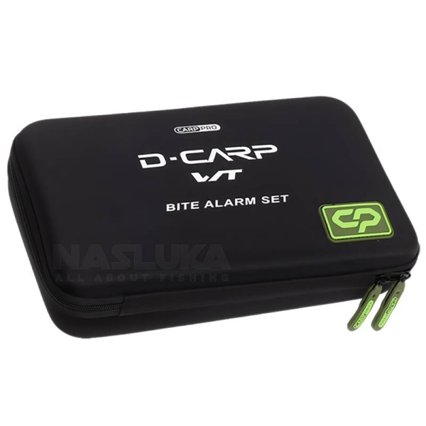 Комплект сигнализатори за шаран Carp Pro D-Carp WT Bite Alarm Set 4+1 — снимка 10