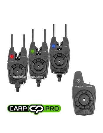 Комплект шарански сигнализатори Carp Pro Escol 3+1