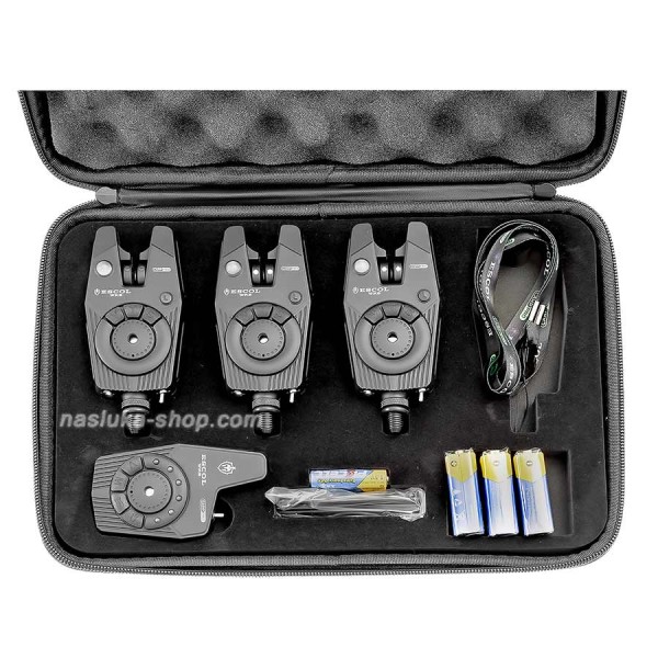 Комплект шарански сигнализатори Carp Pro Escol 3+1 — снимка 2