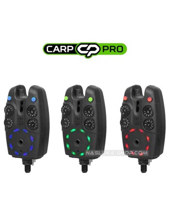 Комплект шарански сигнализатори с централа Carp Pro Ram XD 3+1