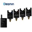 Комплект сигнализатори с приемник Delphin Minor 4+1