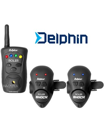 Комплект сигнализатори за въдица Delphin Roler Shock 2+1