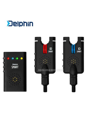 Комплект сигнализатори за риболов на шаран Delphin Smart 2+1