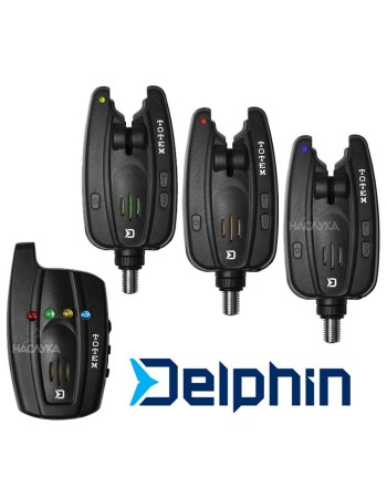 Комплект сигнализатори за шарански риболов Delphin Totem 3+1