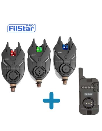Комплект шарански сигнализатори Filstar FSBA-24, 3+1