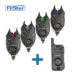 Комплект шарански сигнализатори Filstar FSBA-24, 4+1