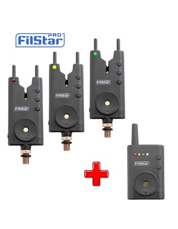 Комплект сигнализатори за шаран Filstar FSBA-25 3+1