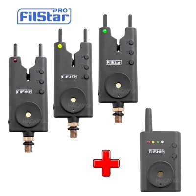 Комплект сигнализатори за шаран Filstar FSBA-25 3+1