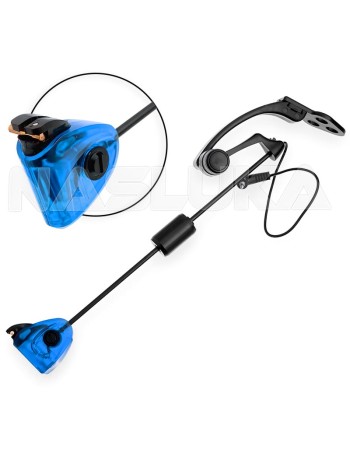 Eлектронен обтегач с твърдо рамо FishPro Illuminated SwingArm MCX N004, Син