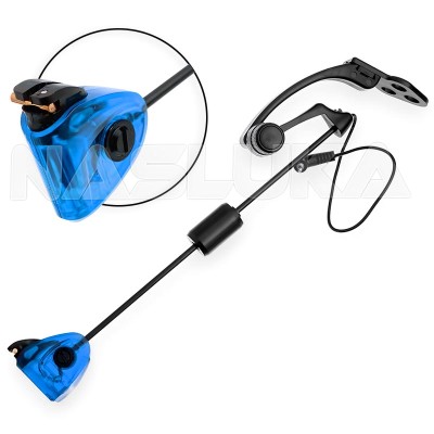 Eлектронен обтегач с твърдо рамо FishPro Illuminated SwingArm MCX N004, Син