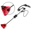 Eлектронен обтегач с твърдо рамо FishPro Illuminated SwingArm MCX N004, Червен