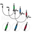 Комплект от 3 сигнализатора и 3 обтегача за шаран FishPro Color N132
