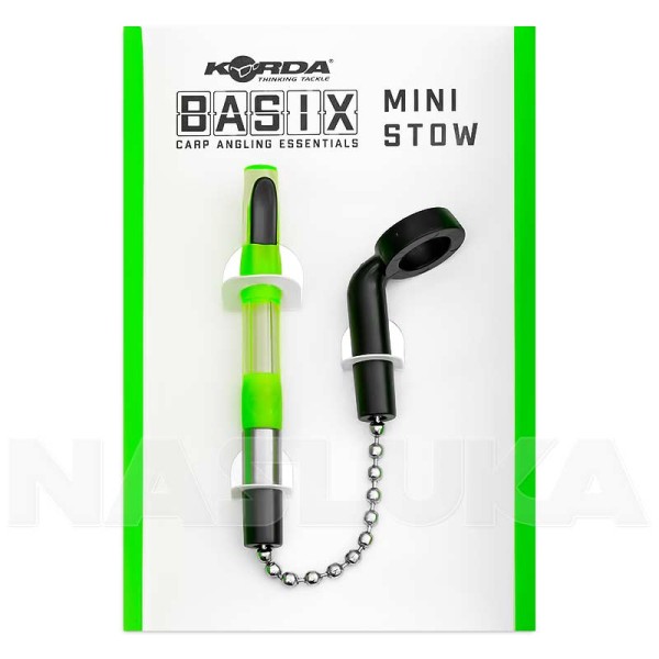 Хенгер за риболов на шаран Korda Basix Mini Stow, Green — снимка 1