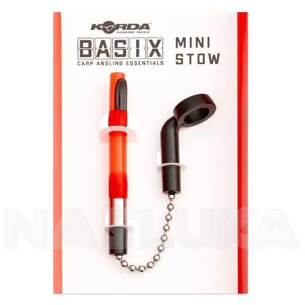 Хенгер за риболов на шаран Korda Basix Mini Stow, Red — снимка 1