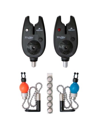 Комплект сигнализатори и обтегачи за шаран Mikado Territory