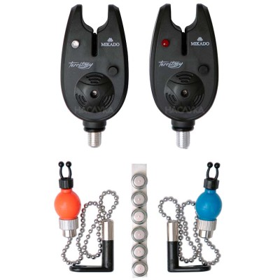 Комплект сигнализатори и обтегачи за шаран Mikado Territory
