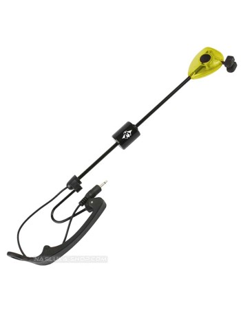 Електронен обтегач с твърдо рамо Mikado Territory LED Swinger, Жълт