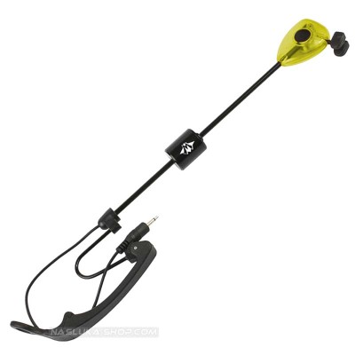 Електронен обтегач с твърдо рамо Mikado Territory LED Swinger, Жълт