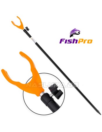 Телескопично колче за въдица с U-образен държач FishPro