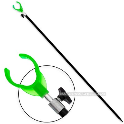 Метално телескопично колче за риболов с държач