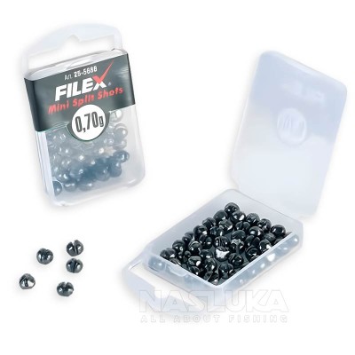 Тежести за плувка Fil Fishing Filex Mini Split Shots