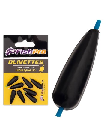 Черни оливети с шлаух FishPro