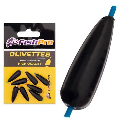 Черни оливети с шлаух FishPro