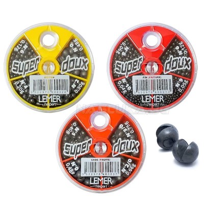 Тежести за риболов на плувка Lemer, 4 отделения