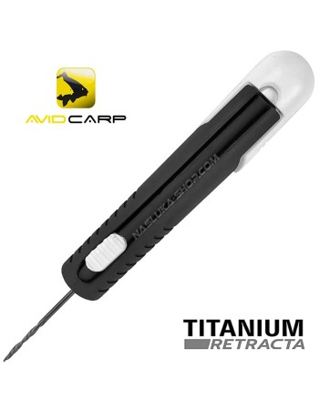 Сгъваемо свредло Avid Carp Titanium Retracta, Bait Drill