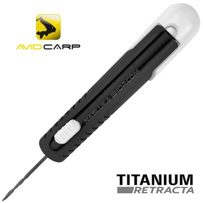 Сгъваемо свредло Avid Carp Titanium Retracta, Bait Drill