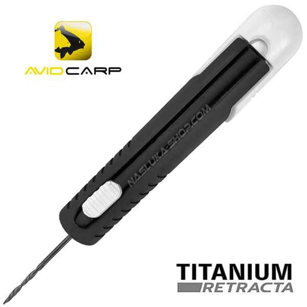 Сгъваемо свредло Avid Carp Titanium Retracta, Bait Drill — снимка 1