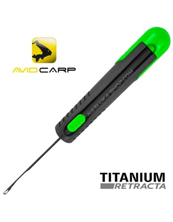 Сгъваема игла Avid Carp Titanium Retracta, Splicing Needle