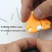 Белачка за поводи за шаран FishPro Orange Braid Stripper