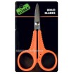 Ножица за плетени влакна Fox Braid Blades Scissors Orange