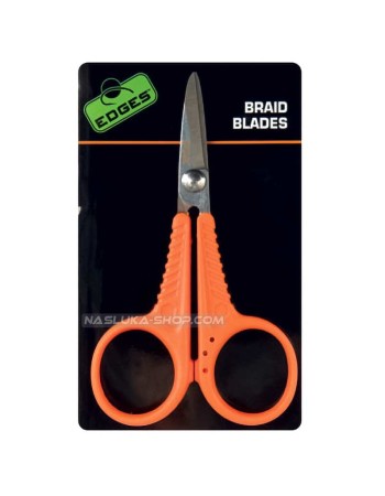 Ножица за плетени влакна Fox Braid Blades Scissors Orange